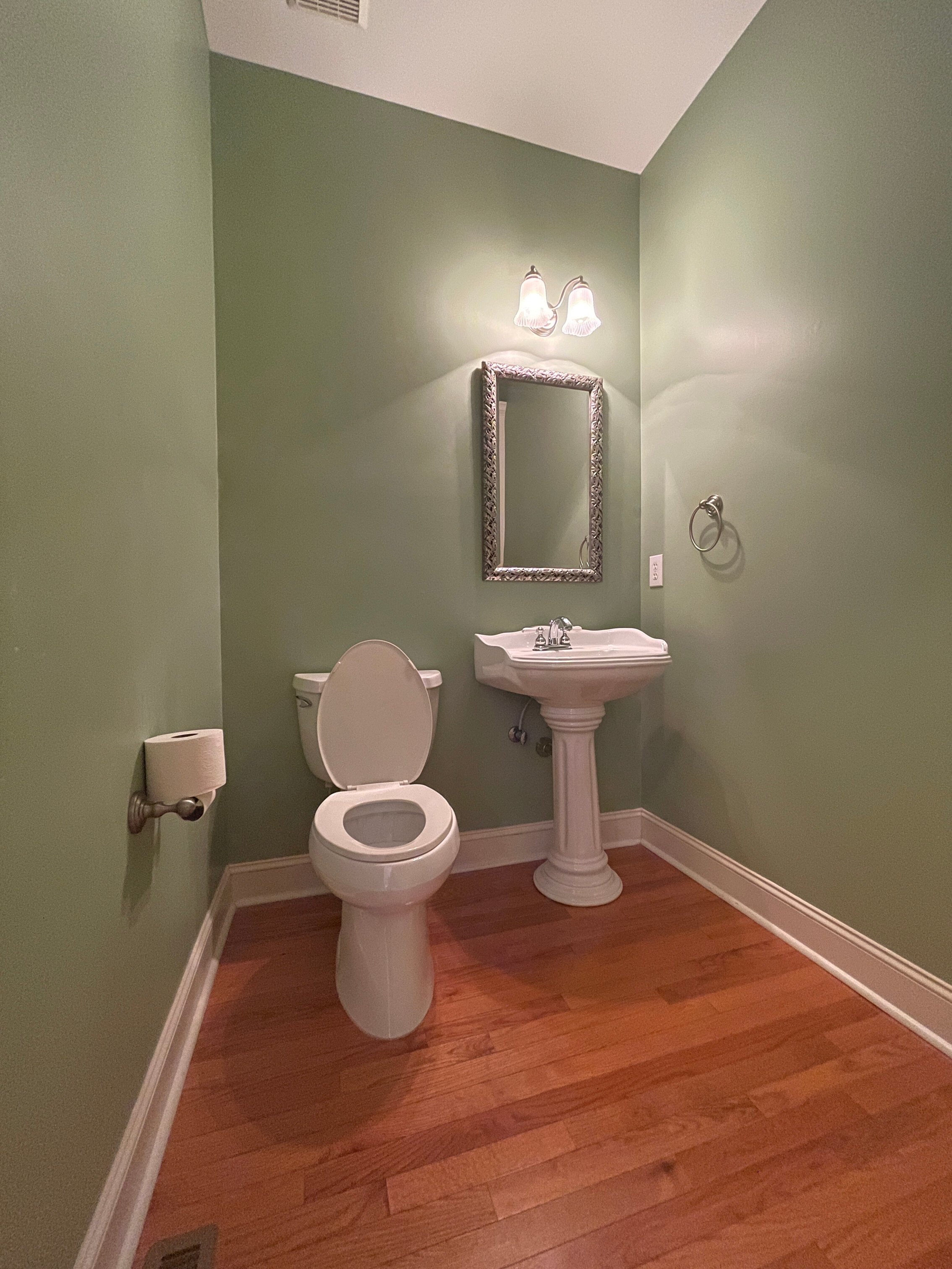 Whole Home Remodel Powder Room Before