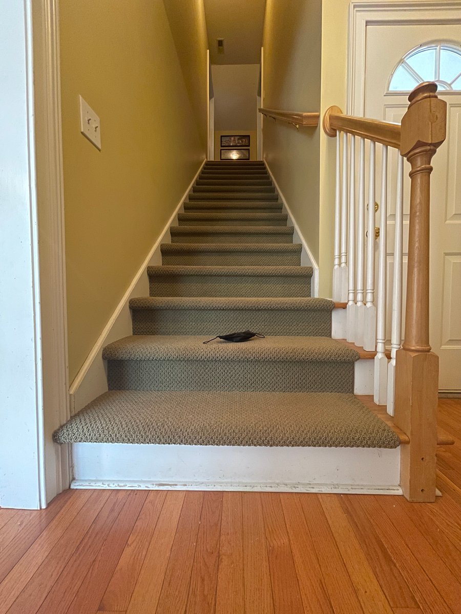 Whole Home Remodel Staircase Before