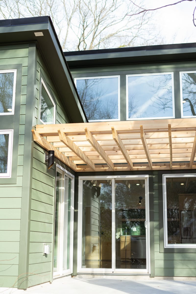 back-entrance-to-home-with-pergola-lexington-south-carolina