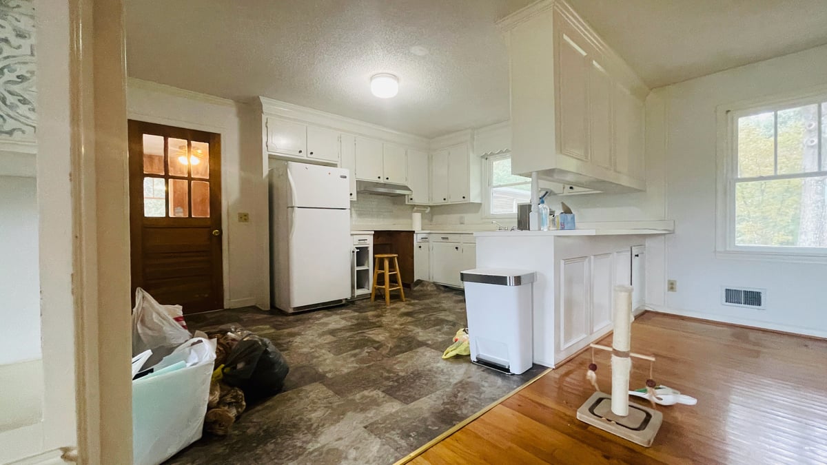 Home Addition & Remodel Kitchen Before